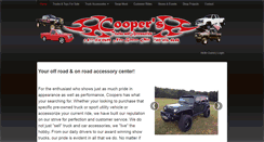 Desktop Screenshot of cooperstrucks.com